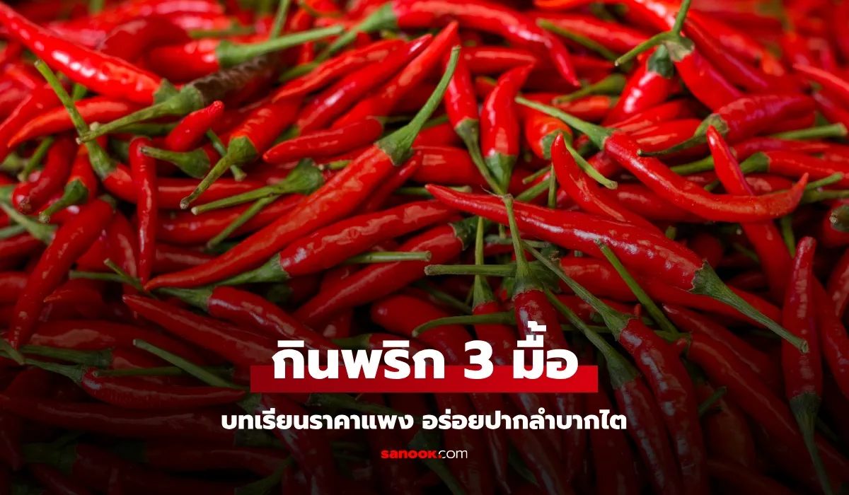 ชายกินอาหารใส่ “พริก” วันละ 3 มื้อ กลายเป็นบทเรียนราคาแพง เกือบตายแบบเฉียบพลัน!